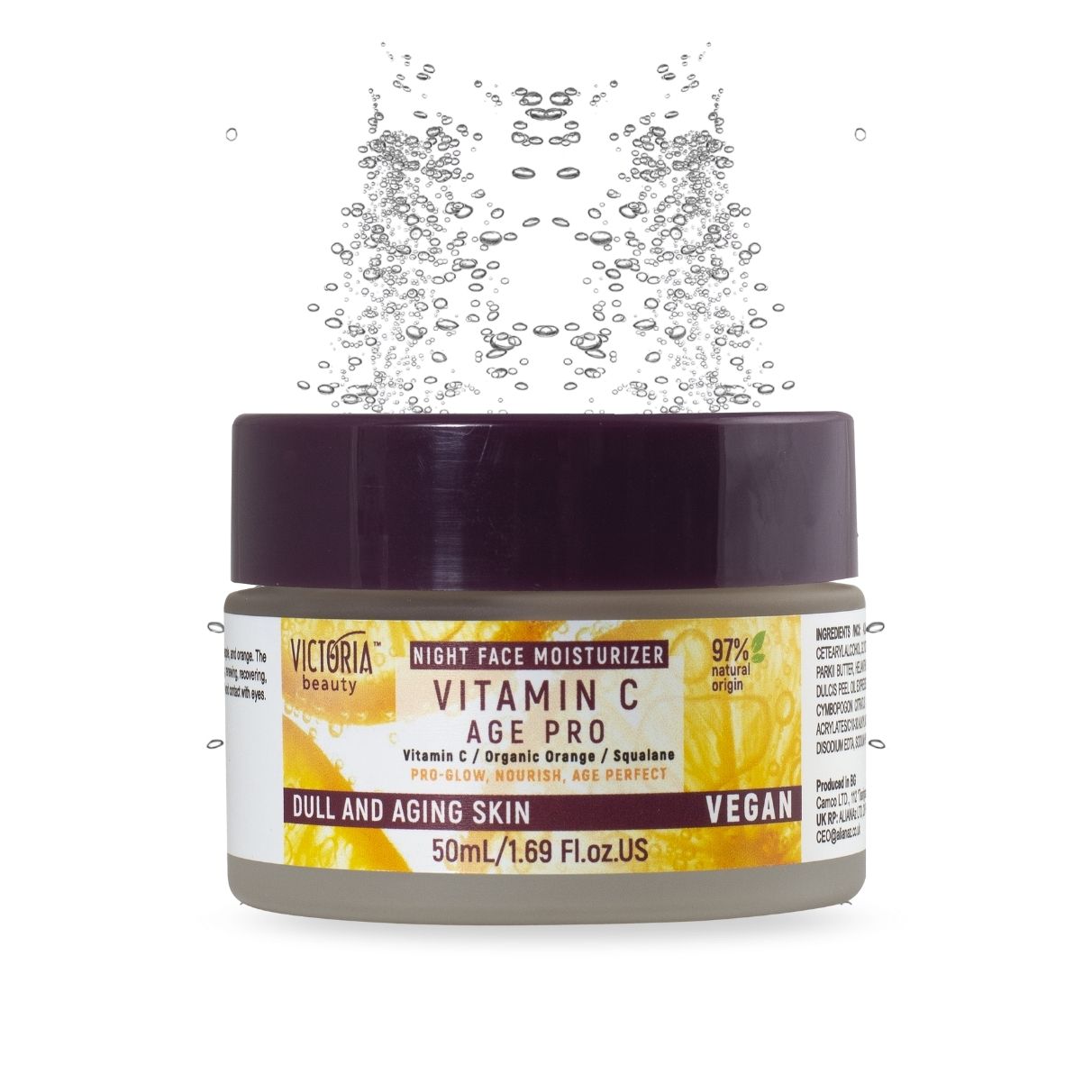 Age Pro Crème de nuit anti-rides Victoria Beauty – Image 2