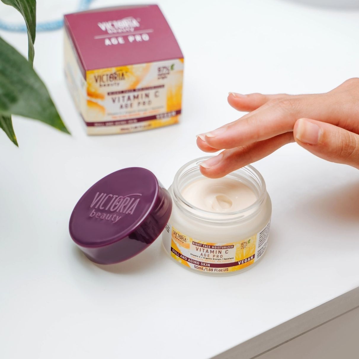 Age Pro Crème de nuit anti-rides Victoria Beauty – Image 3