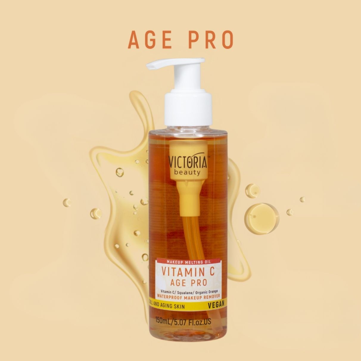 Huile démaquillante Age Pro Victoria Beauty – Image 3