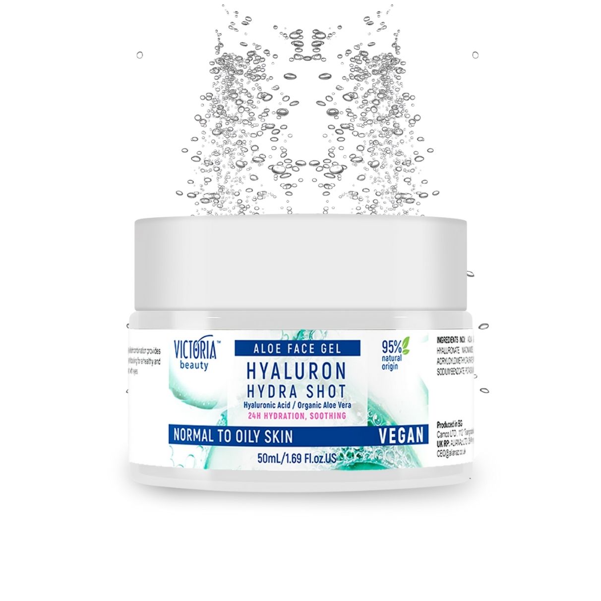 Hydra Shot Gel-crème hydratant Victoria Beauty – Image 2